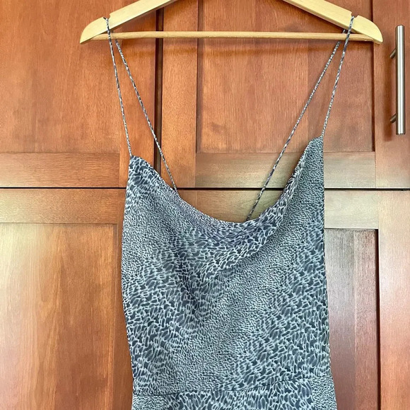 Finders Keepers Catalina Wide Leg Jumpsuit Sleeveless Animal Print Size 10 NEW - Picture 5 of 12